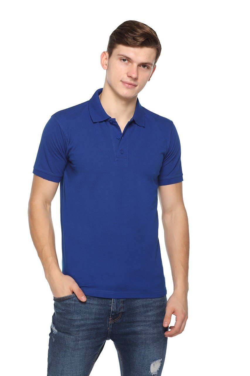 Royal Blue-Pikmee Fast Tees/ polo t shirt