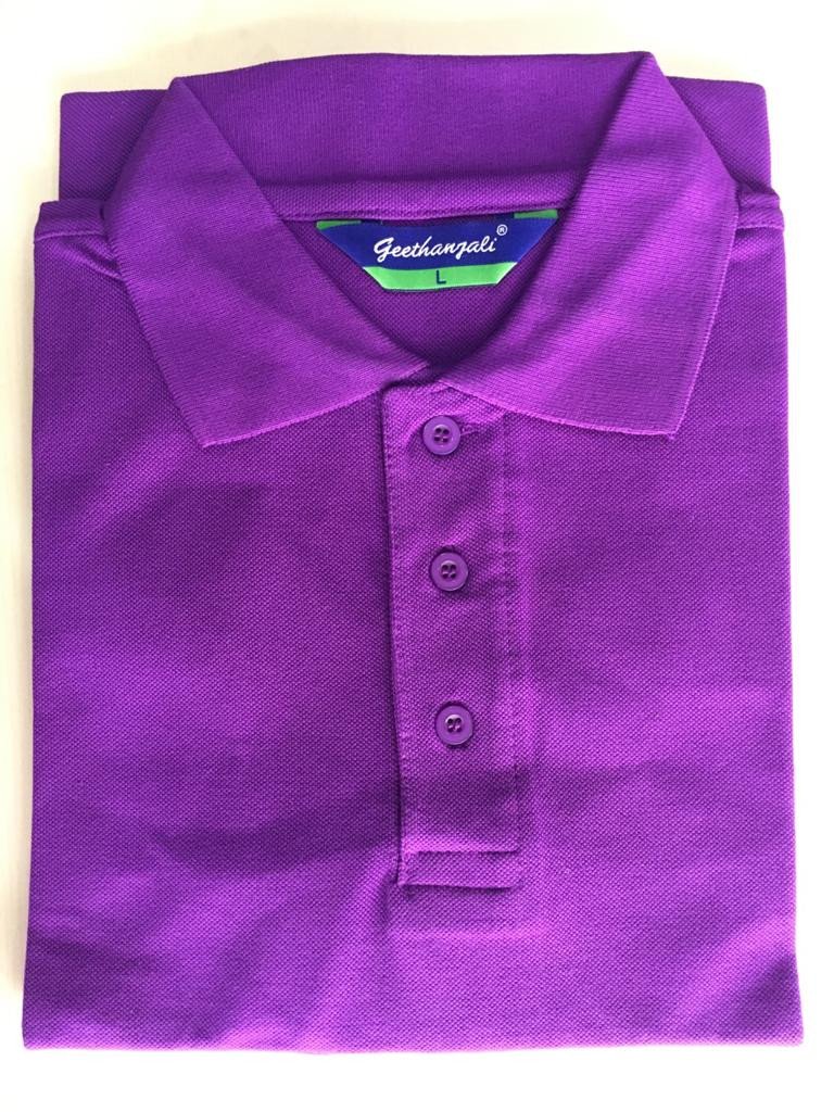 Violet-Geethanjali Polo Neck T shirt