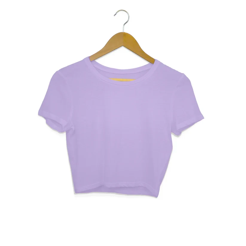 Lavender-Women's Crop Top Manufacturer