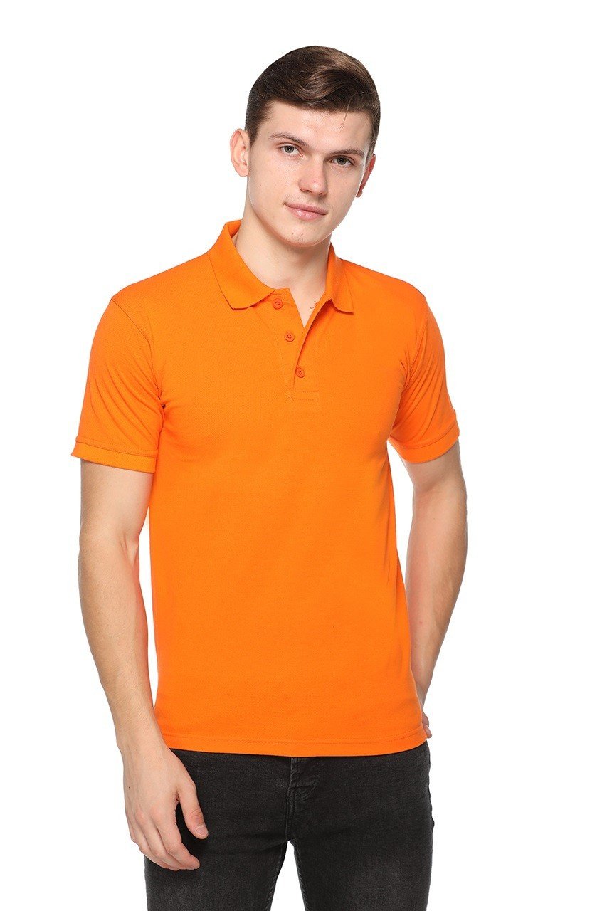 Orange -Pikmee Fast Tees /polo t shirt