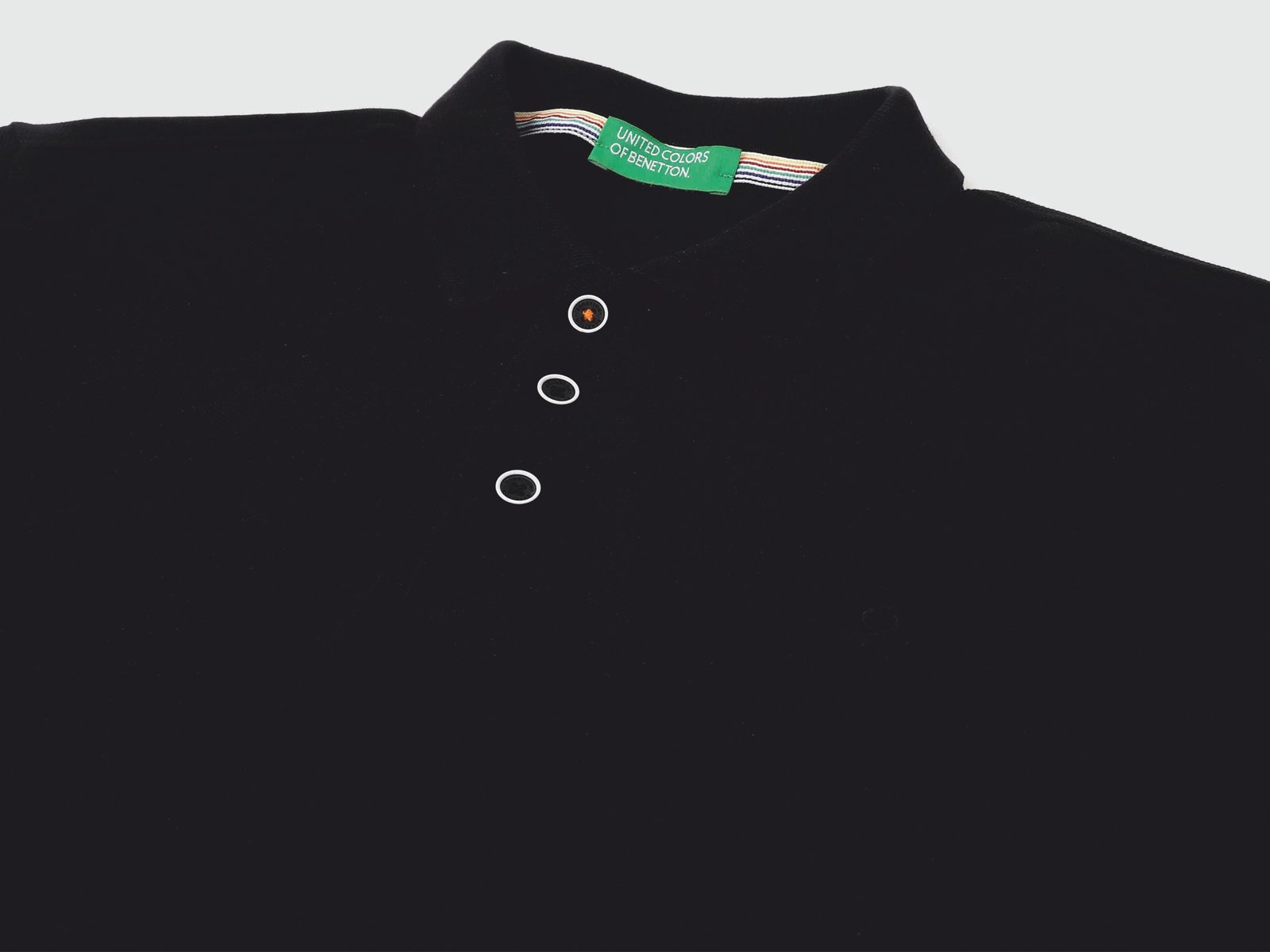 Black-Ucb Polo Neck T-Shirt