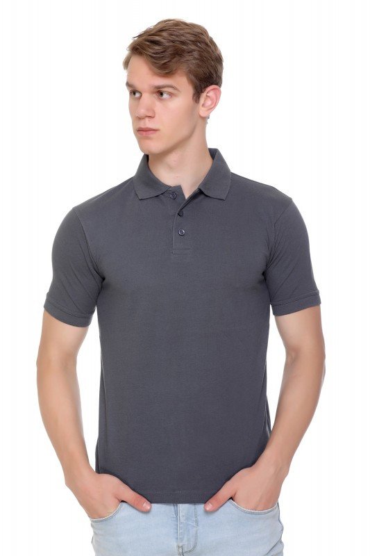 Steel Grey -Pikmee Fast tees /polo t shirt